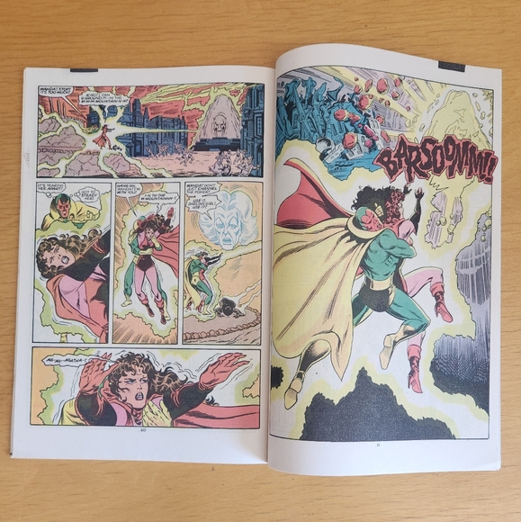 Vision and the Scarlet Witch #3 & #12, 80s Marvel comics (Lot of 2) - Picture 5 of 12